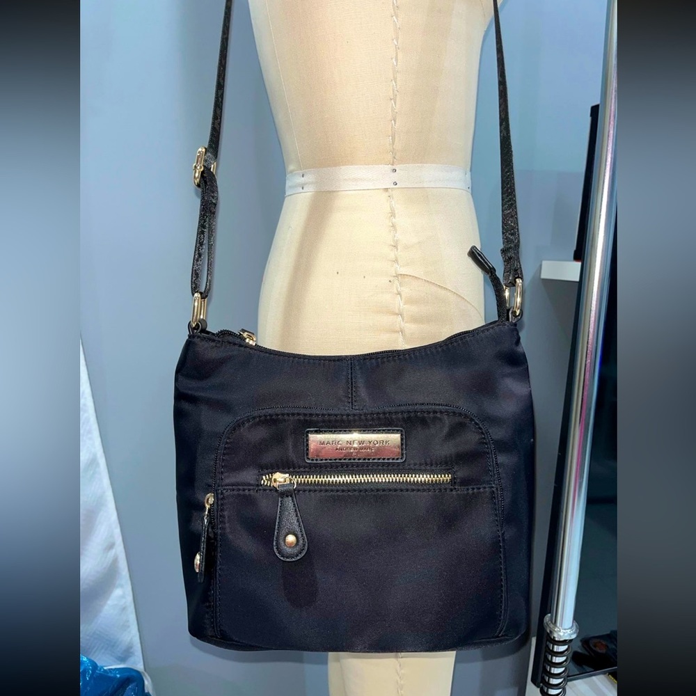 Andrew Marc New York Nylon Crossbody Bag